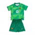 Kit Enfant Maillot Domicile FC Barcelone Gardien 2026-2027 à Manches Courtes