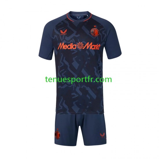 Kit Enfant Maillot Troisième Feyenoord Rotterdam 2026-2027 à Manches Courtes