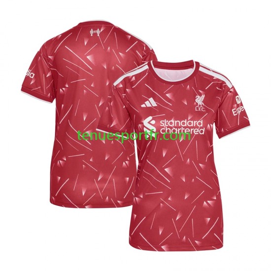 Femme Maillot Domicile Liverpool 2026-2027 à Manches Courtes
