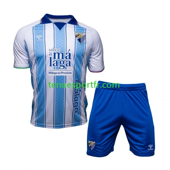 Kit Enfant Maillot Domicile Málaga CF 2026-2027 à Manches Courtes