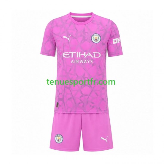 Kit Enfant Maillot Extérieur Manchester City Gardien 2026-2027 à Manches Courtes