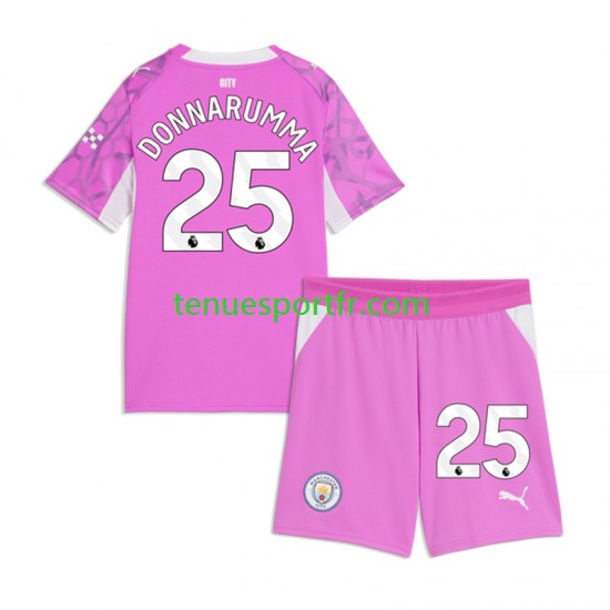 Kit Enfant Maillot Extérieur Manchester City Gardien Gianluigi Donnarumma 2026-2027 à Manches Courtes