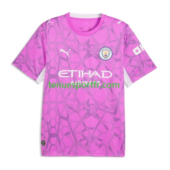Kit Enfant Maillot Extérieur Manchester City Gardien Gianluigi Donnarumma 2026-2027 à Manches Courtes