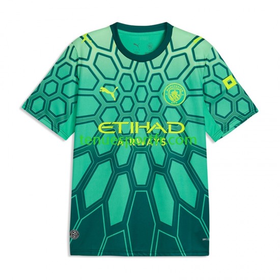 Kit Enfant Maillot Domicile Manchester City Gardien Gianluigi Donnarumma 2026-2027 à Manches Courtes