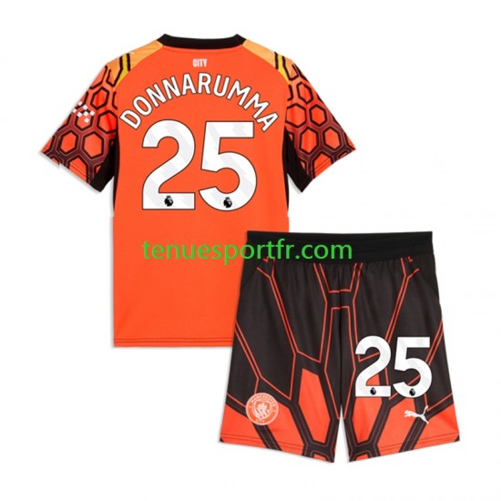 Kit Enfant Maillot Troisième Manchester City Gardien Gianluigi Donnarumma 2026-2027 à Manches Courtes