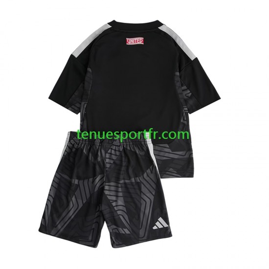 Kit Enfant Maillot Domicile Manchester United Gardien 2026-2027 à Manches Courtes