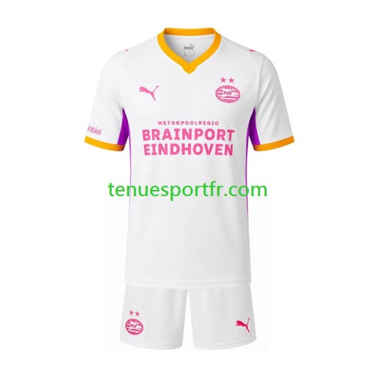 Kit Enfant Maillot Extérieur PSV Eindhoven 2026-2027 à Manches Courtes