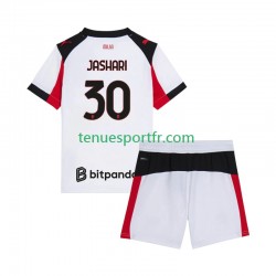 Kit Enfant Maillot Extérieur AC Milan Ardon Jashari 30 2025-2026 à Manches Courtes