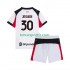 Kit Enfant Maillot Extérieur AC Milan Ardon Jashari 30 2025-2026 à Manches Courtes