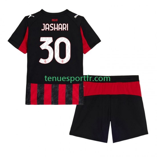 Kit Enfant Maillot Domicile AC Milan Ardon Jashari 30 2025-2026 à Manches Courtes