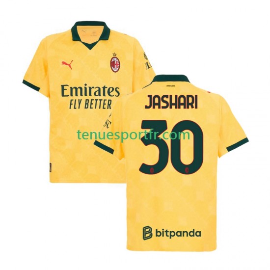 Homme Maillot Troisième AC Milan Ardon Jashari 30 2025-2026 à Manches Courtes