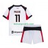 Kit Enfant Maillot Extérieur AC Milan Christian Pulisic 11 2025-2026 à Manches Courtes