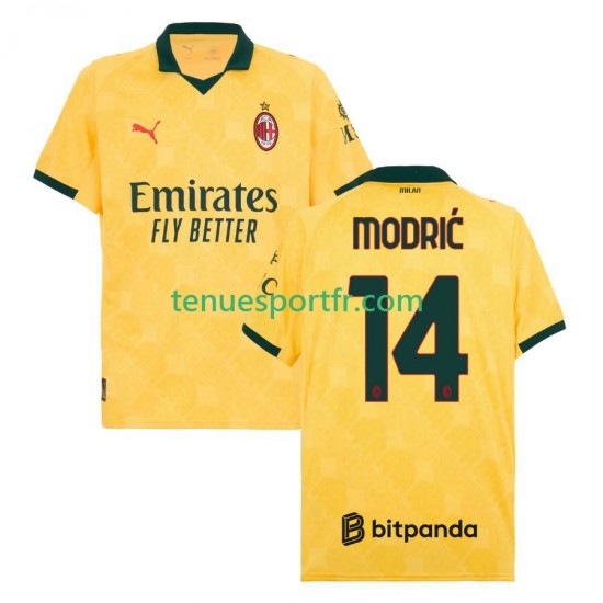 Homme Maillot Troisième AC Milan Luca Modric 14 2025-2026 à Manches Courtes