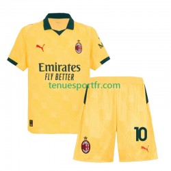 Kit Enfant Maillot Troisième AC Milan Rafael Leao 10 2025-2026 à Manches Courtes