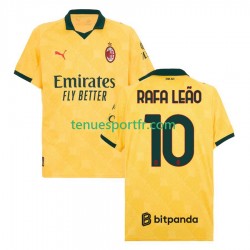 Homme Maillot Troisième AC Milan Rafael Leao 10 2025-2026 à Manches Courtes