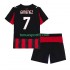 Kit Enfant Maillot Domicile AC Milan Santiago Gimenez 7 2025-2026 à Manches Courtes