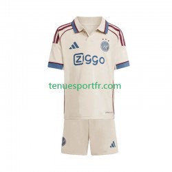 Kit Enfant Maillot Troisième Ajax Amsterdam 2025-2026 à Manches Courtes