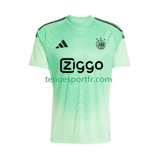 Homme Maillot Domicile Ajax Amsterdam Gardien 2025-2026 à Manches Courtes