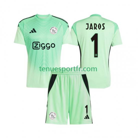 Kit Enfant Maillot Domicile Ajax Amsterdam Gardien Vitezslav Jaros 1 2025-2026 à Manches Courtes