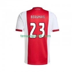Homme Maillot Domicile Ajax Amsterdam Steven Berghuis 23 2025-2026 à Manches Courtes