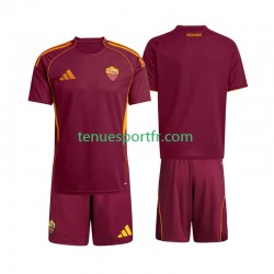 Kit Enfant Maillot Domicile AS Rome 2025-2026 à Manches Courtes