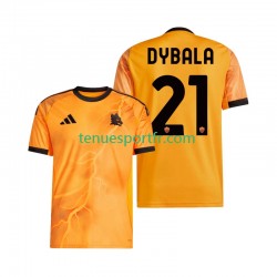 Homme Maillot Extérieur AS Rome Dybala 21 2025-2026 à Manches Courtes