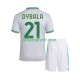 Kit Enfant Maillot Troisième AS Rome Dybala 21 2025-2026 à Manches Courtes