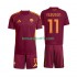 Kit Enfant Maillot Domicile AS Rome Evan Ferguson 11 2025-2026 à Manches Courtes