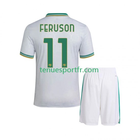Kit Enfant Maillot Troisième AS Rome Evan Ferguson 11 2025-2026 à Manches Courtes