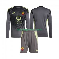 Kit Enfant Maillot Domicile AS Rome Gardien 2025-2026 à Manches Longues