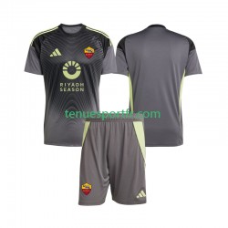Kit Enfant Maillot Domicile AS Rome Gardien 2025-2026 à Manches Courtes
