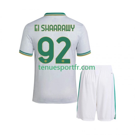 Kit Enfant Maillot Troisième AS Rome Stephan El Shaarawy 92 2025-2026 à Manches Courtes