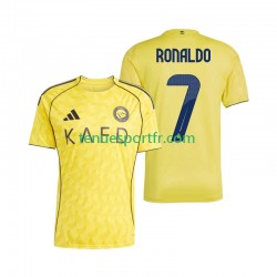 Homme Maillot Domicile Al Nassr Cristiano Ronaldo 7 2025-2026 à Manches Courtes