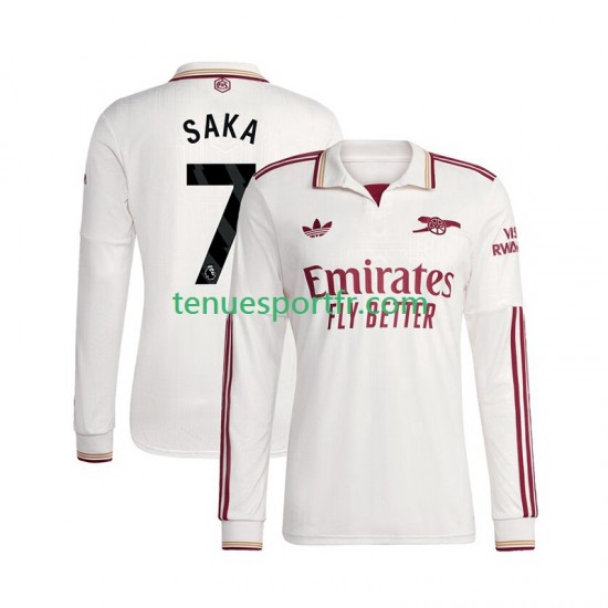 Homme Maillot Troisième Arsenal Bukayo Saka 7 2025-2026 à Manches Longues