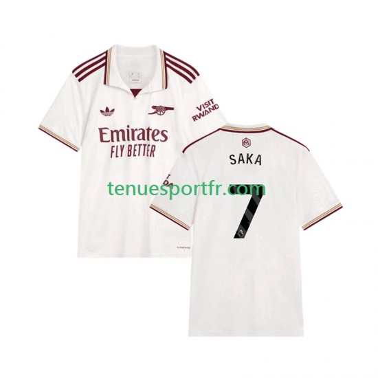 Homme Maillot Troisième Arsenal Bukayo Saka 7 2025-2026 à Manches Courtes