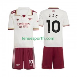 Kit Enfant Maillot Troisième Arsenal Eberechi Eze 10 2025-2026 à Manches Courtes