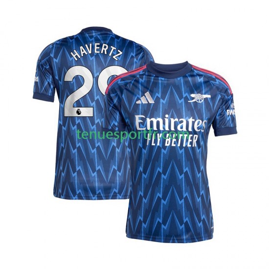 Homme Maillot Extérieur Arsenal Kai Havertz 29 2025-2026 à Manches Courtes