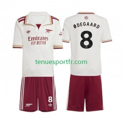 Kit Enfant Maillot Troisième Arsenal Martin Odegaard 8 2025-2026 à Manches Courtes