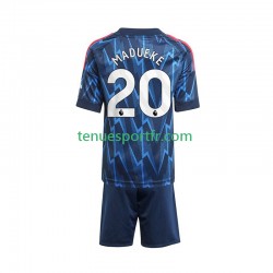 Kit Enfant Maillot Extérieur Arsenal Noni Madueke 20 2025-2026 à Manches Courtes