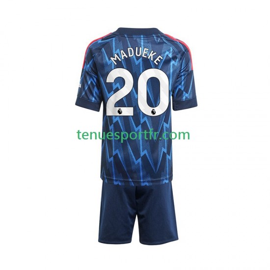 Kit Enfant Maillot Extérieur Arsenal Noni Madueke 20 2025-2026 à Manches Courtes