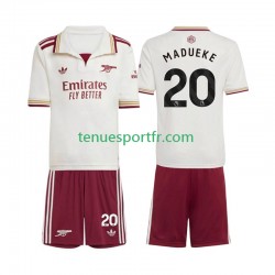 Kit Enfant Maillot Troisième Arsenal Noni Madueke 20 2025-2026 à Manches Courtes