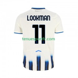 Homme Maillot Extérieur Atalanta Ademola Lookman 11 2025-2026 à Manches Courtes