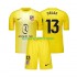Kit Enfant Maillot Domicile Atlético Madrid Gardien Jan Oblak 13 2025-2026 à Manches Courtes