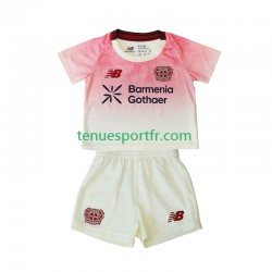 Kit Enfant Maillot Extérieur Bayer 04 Leverkusen 2025-2026 à Manches Courtes