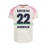 Homme Maillot Extérieur Bayer 04 Leverkusen Victor Boniface 22 2025-2026 à Manches Courtes