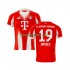 Homme Maillot Domicile Bayern Munich Alphonso Davies 19 2025-2026 à Manches Courtes