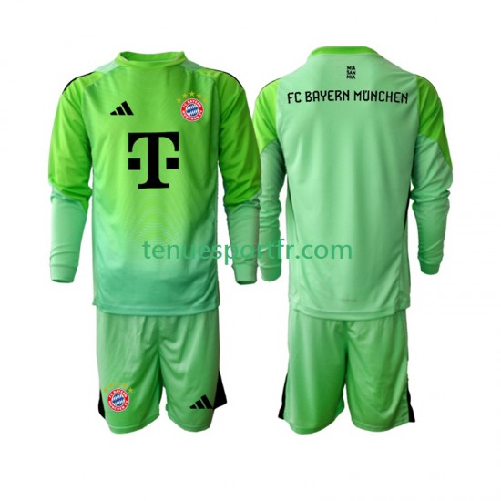 Kit Enfant Maillot Domicile Bayern Munich Gardien 2025-2026 à Manches Longues