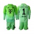 Kit Enfant Maillot Domicile Bayern Munich Gardien Neuer 1 2025-2026 à Manches Longues