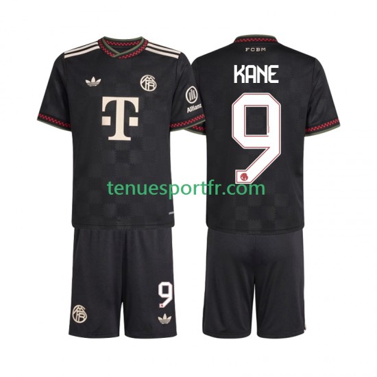 Kit Enfant Maillot Troisième Bayern Munich Harry Kane 9 2025-2026 à Manches Courtes