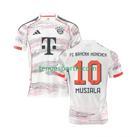 Homme Maillot Extérieur Bayern Munich Jamal Musiala 10 2025-2026 à Manches Courtes